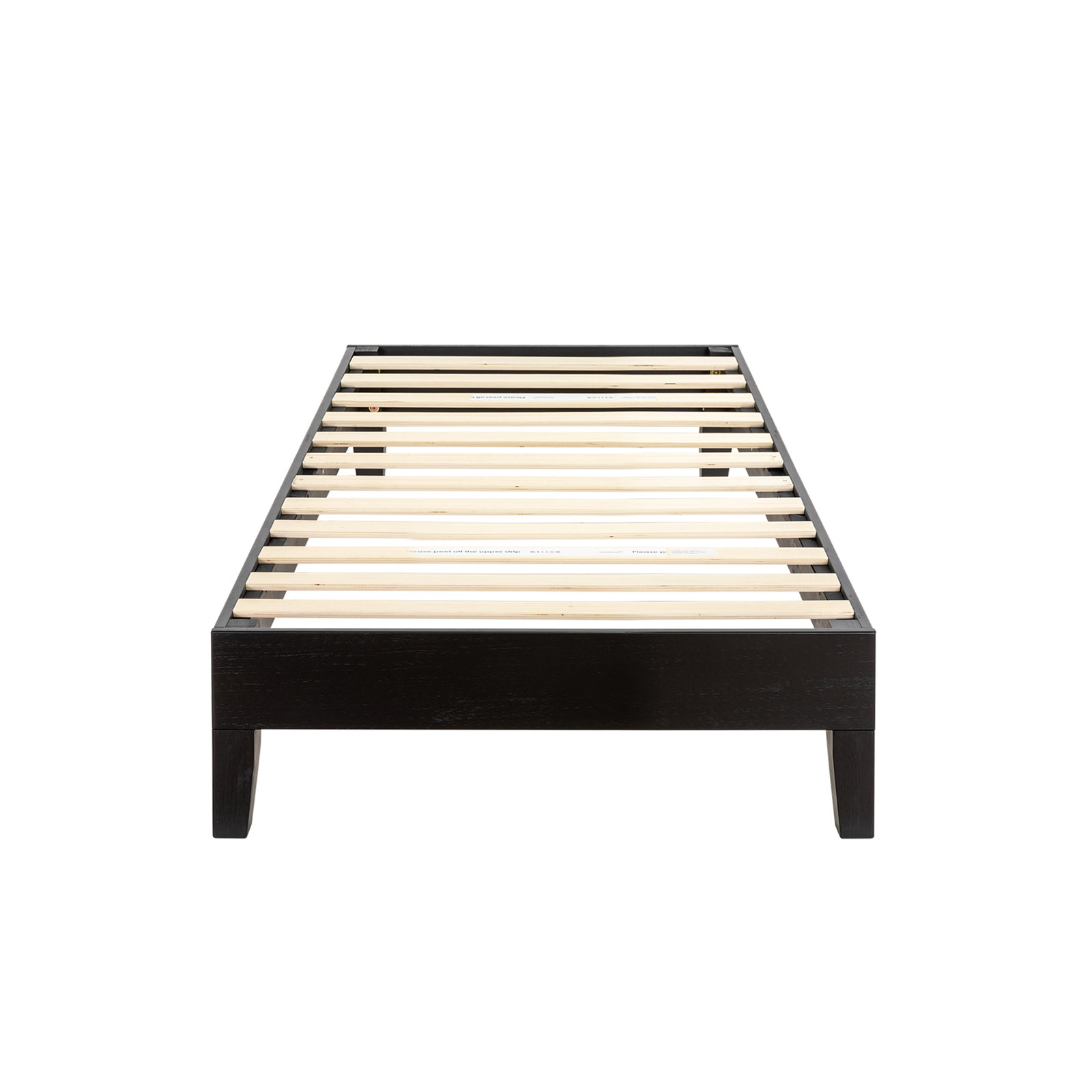 Amaryn Platform Bed, Twin, Black