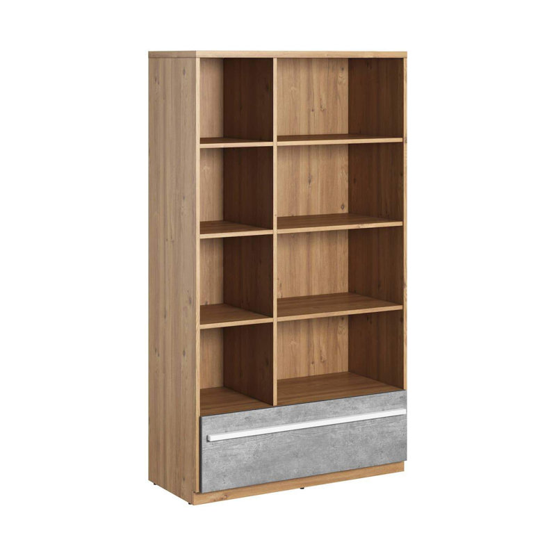 Abheer 161cm H x 90cm W Standard Bookcase