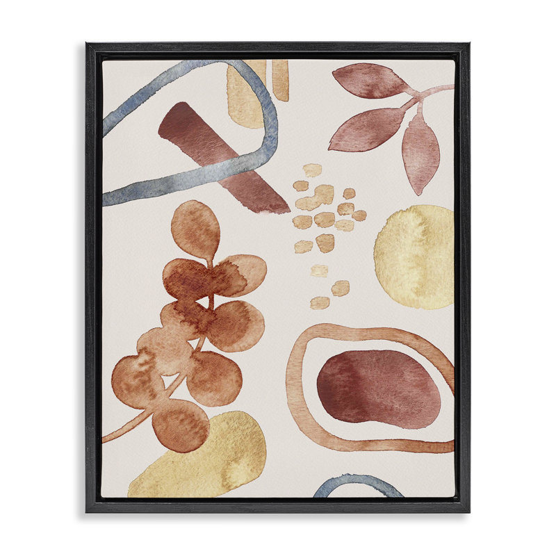 Cadre flottant Earthy, Cadre flottant noir de jais, H 21 po x l 17 po