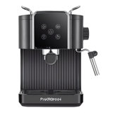 Machine à espresso 20ba avec mousseur à lait, réservoir à eau détachable de 1,8 L pour la machine à café professionnelle à la main Espresso Barista, machine à café au lait et à cappuccino