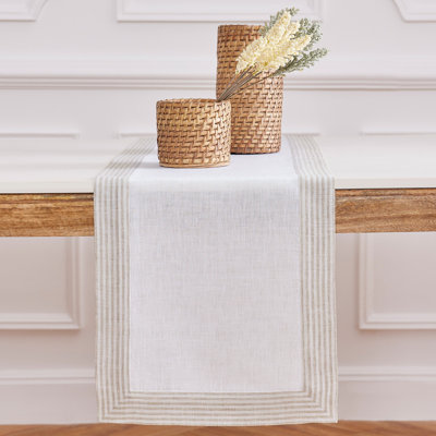 Lucca - 100% Pure Linen Table Runner
