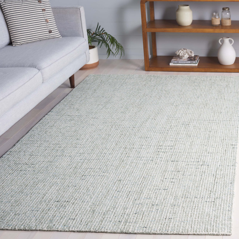 Wool Hand Tufted Area Rug, Rectangle 152 X 244