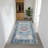 Living Room Area Rugs - Large Boho Rugs for Living Room Stain Resistant Carpet Vintage Tribal Rugs for Bedroom Kitchen Bathroom with Non Slip Backing Home Decor Floor Decor Mat Navy/Blue-1142050309