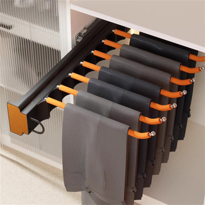 Sideglide Single-Row Side-Mounted Pants Rack