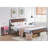 Alameen 22" Tall Nightstand, End Side Tables with Storage Drawer and Open Wood Shelf for Bedroom-2103405309