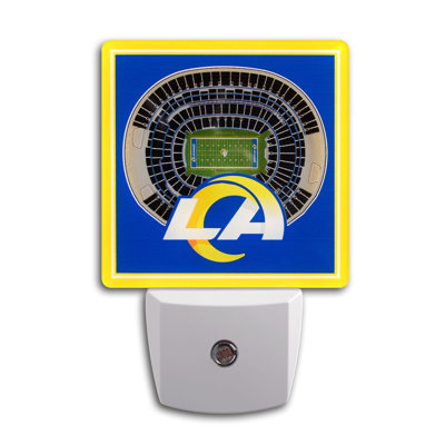 NFL Los Angeles Rams Stadium View Night Light