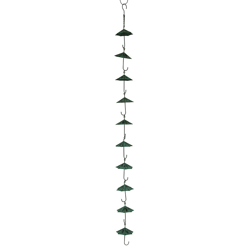 Chaîne de pluie Akindynos Verdigris Umbrellas