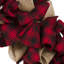 Couronne en tissu écossais 18,9 po