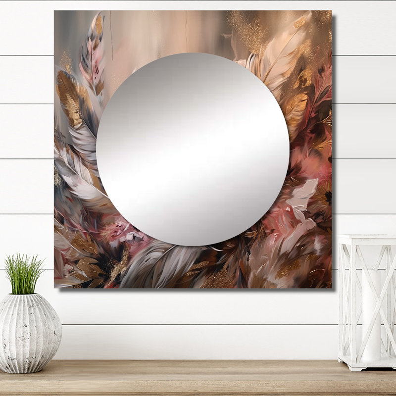 Meletios - Glam Feather, 23 po x 23 po