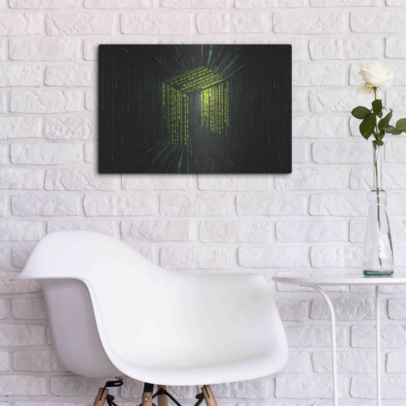 «Digital Rain Neo Crypto» par Katalina Ooma, H 16 po x l 24 po