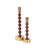 Sharma Crimson Gold Rounded Candlestick- Short-848665786