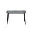 Darees Stone Top Metal Base Dining Table-684337397