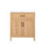 Meuble-lavabo de 30 po avec lavabo et rangement polyvalent