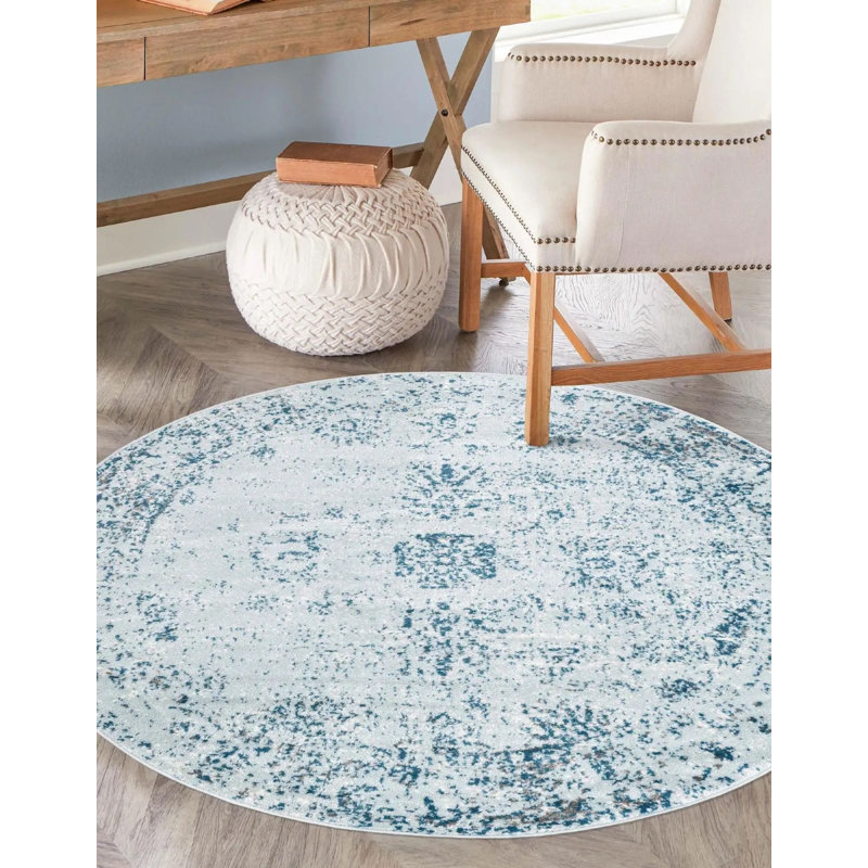 Anneliesse Oriental Indoor Rug, Round 4'1"