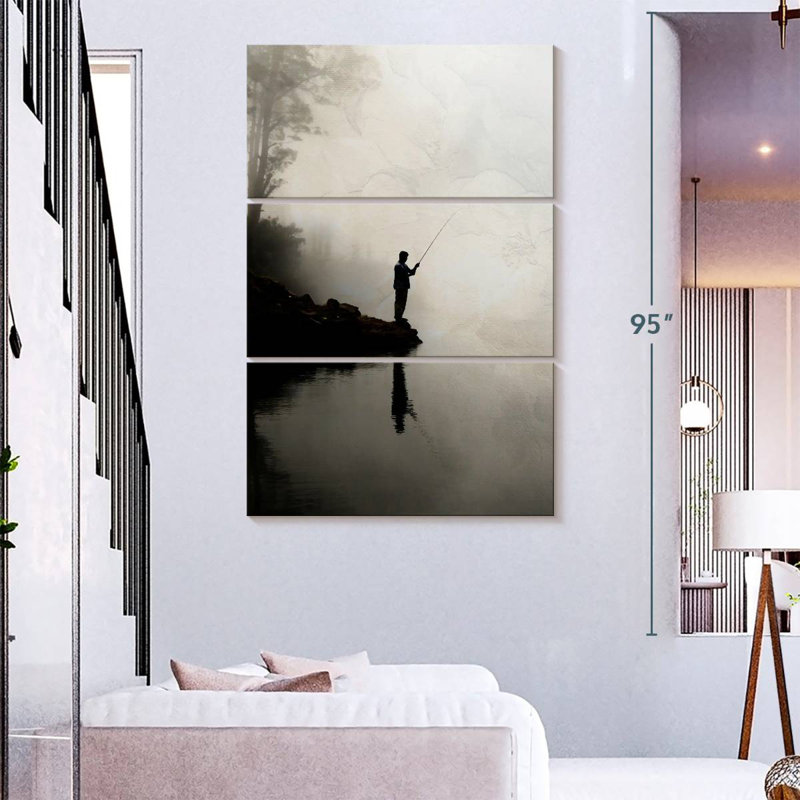 Senne Dusk, 74" H x 48" W