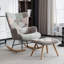 Fabric Rocking Chair-1484965622