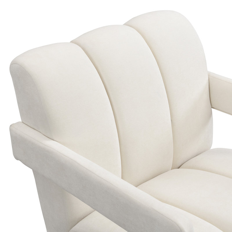 Fauteuil de loisir moderne minimaliste U-Can 26,3 po