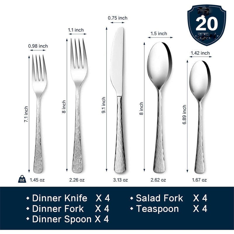 Hammer Silver Set