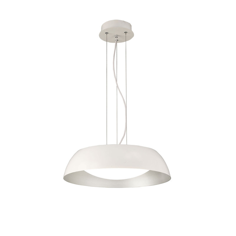 Septimus 1 - Light Dome Pendant, 150cm H x 45cm W x 45cm D, Polished Chrome