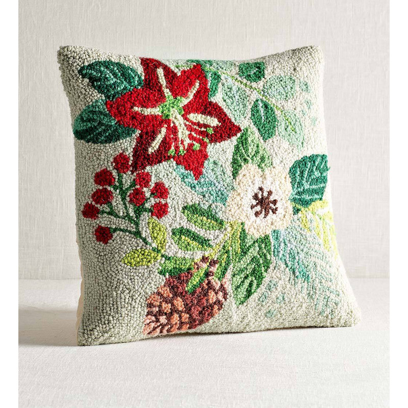 Floral Throw Pillow