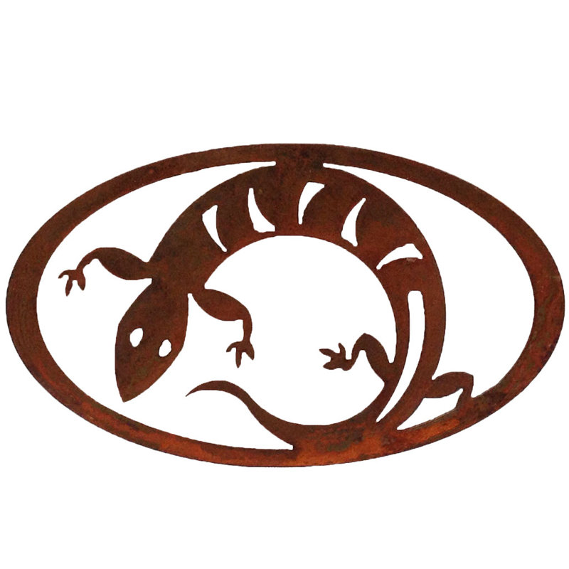 Art mural Dugout Creek Designs, Patine rouillée naturelle