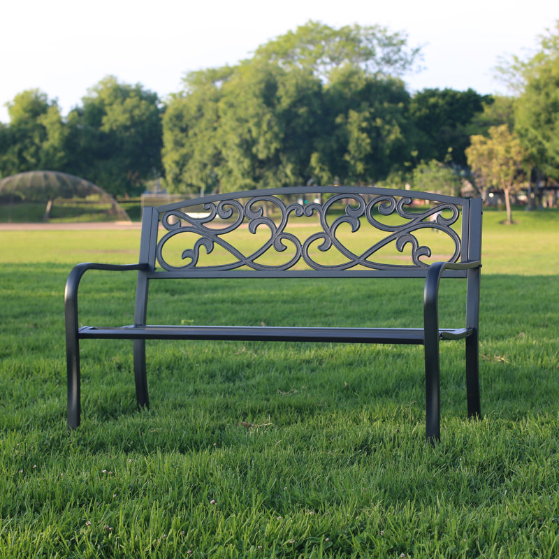 Metal Outdoor Bench