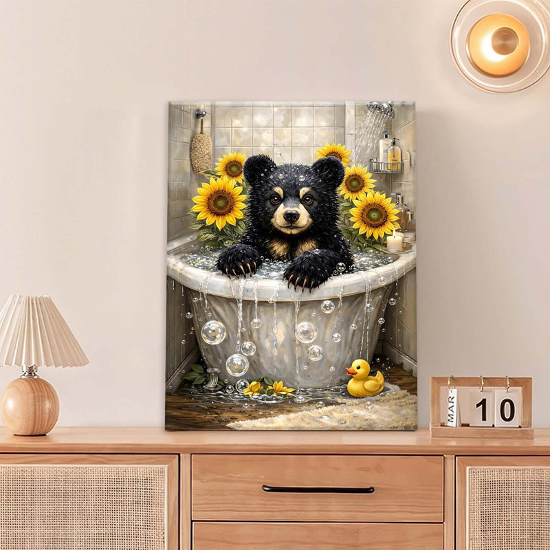 1 Piece Wrapped Canvas Wall Art