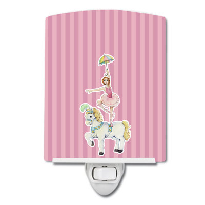 Circus Performer Ceramic Night Light