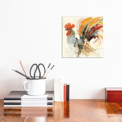 Festive Rooster II par Albena Hristova - reproduction d'art