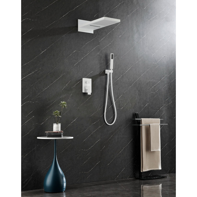 Thermostatic Complete Shower System with Rough in-Valve