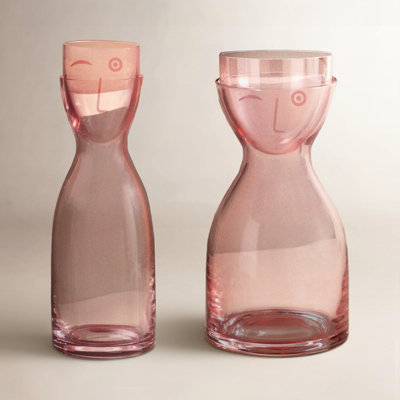 Mr. Mrs. 2 - Piece Carafe Set