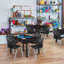 Ensemble de table de salle à manger et de chaises Kee-73412831-73412834-93832724