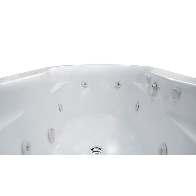Vivara 71'' x 34'' Drop-In Bathtub