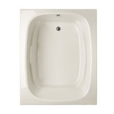 Designer Alexis 60" x 48" Soaking Acrylic Bathtub