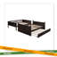 Lit superposé double au-dessus de double avec lit gigogne simple-136379628