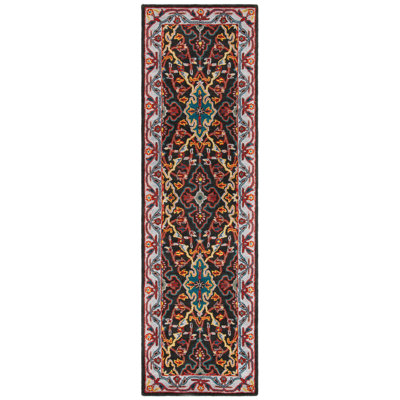Tapis oriental en laine touffeté à la main Wahcheechee