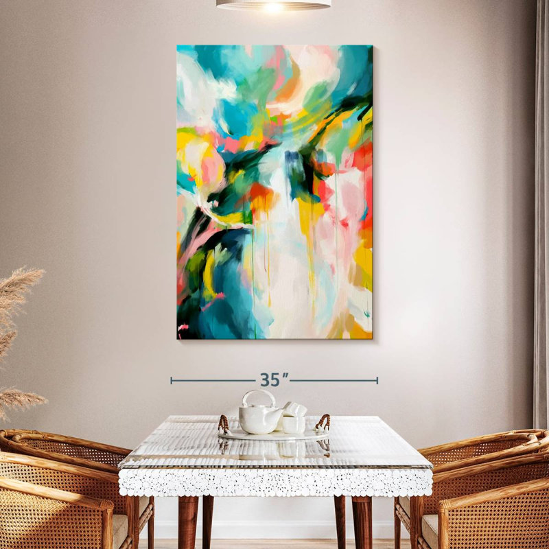 Avery Dynamic Swirls IV, 51" H x 34" W