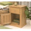 Oscar 45cm W Solid Wood Bedside Table