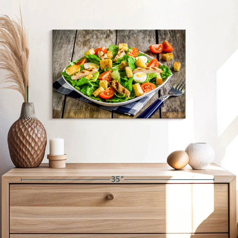 Yarlin Chicken Caesar Salad, 16" H x 24" W