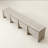 Cassian 71" Modern Media Console With Sculptural Base