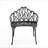 Cast Aluminium Bench-357199642