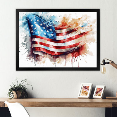 " Wavng Amercan Flag "