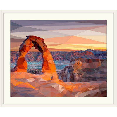 «Arches National Park - Low-Poly Art», impression