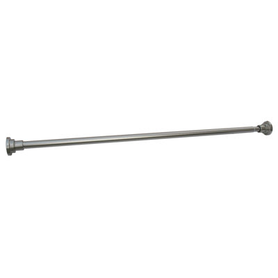 Classic Adjustable Straight Tension Shower Curtain Rod for Bathroom