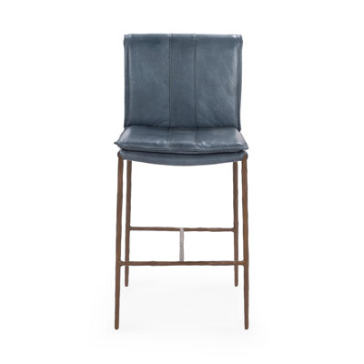 Mayer Leather Stool