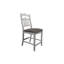 Chaises contemporaines à hauteur de comptoir rembourrées avec coussin de siège et échelle 2Pc