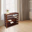 6-Tier Shoe Rack Entryway Shoe Storage Bench Shoe Storage Organizer Shelf for Hallways Front Doors Entrances 
