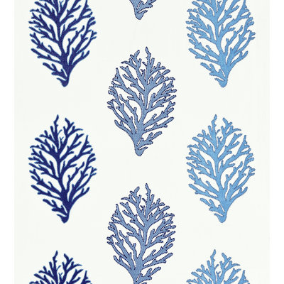 Breeze Coral Reef Embroidery Fabric