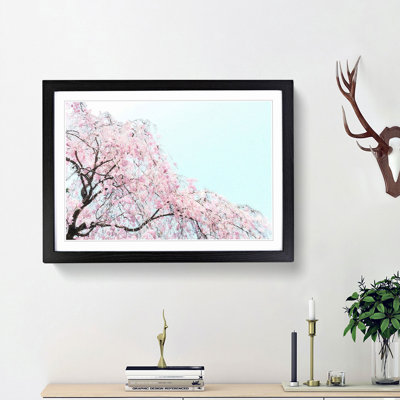 Pink Cherry Blossom Tree - Picture Frame Painting Print