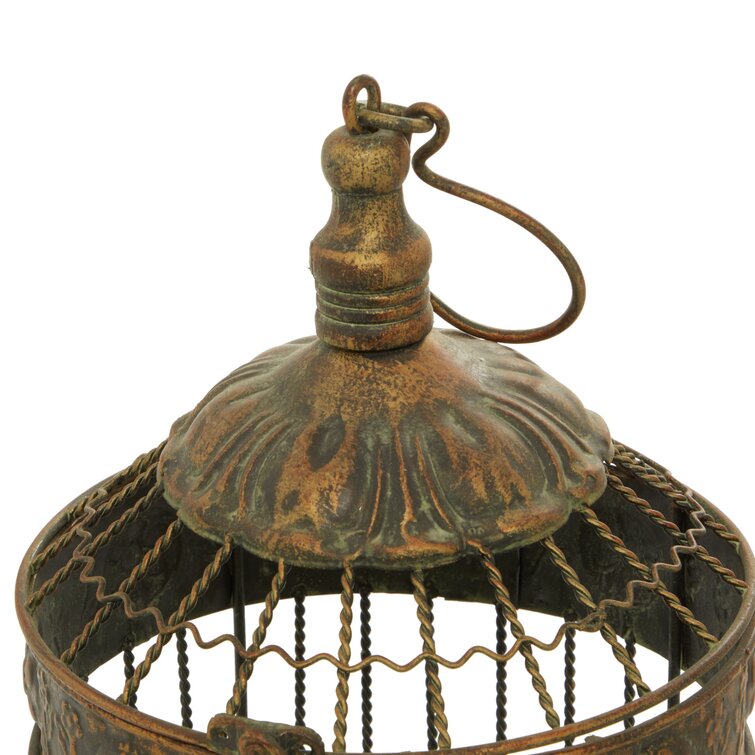 Antique Brass Birdcage - antiques - by owner - collectibles sale